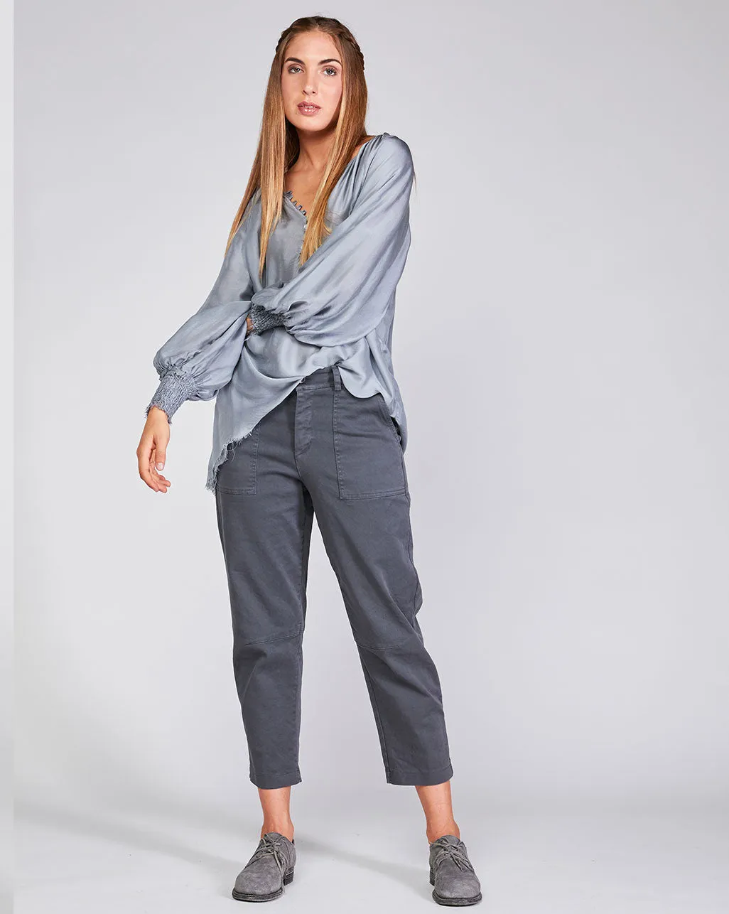 Cotton Patch Pocket Work Pants