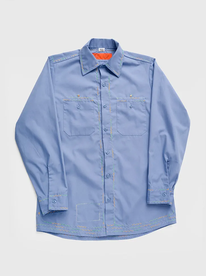 Cute Tender Memory Mountain Side Work Shirt