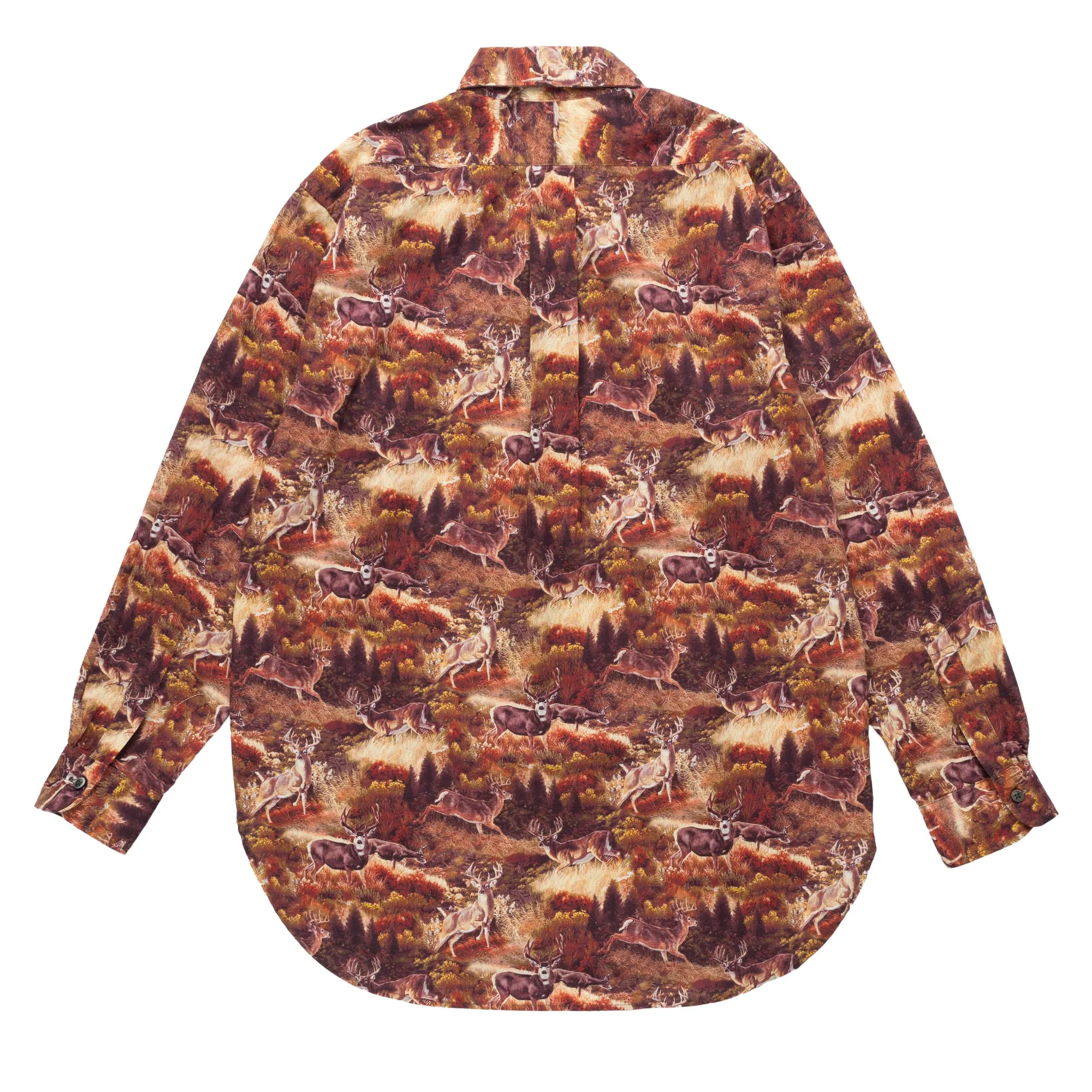 EG 19 Century BD Shirt 23F1A001 Brown Deer Print