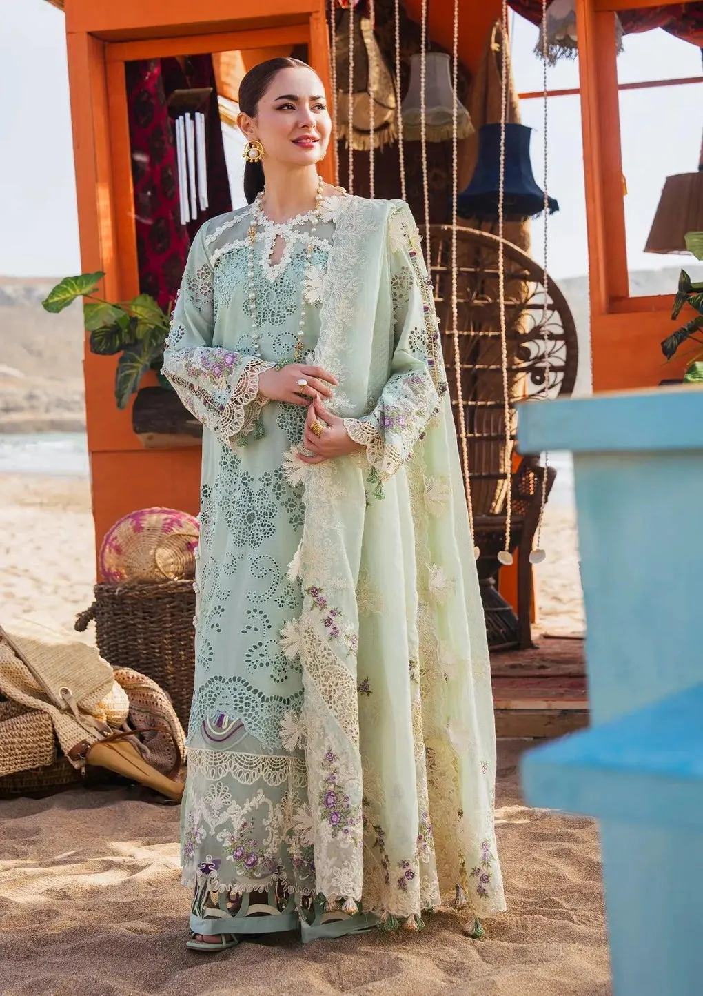 ELAF | HAI KUCH" FESTIVE LAWN 2024 | EHK-03A Mehrma