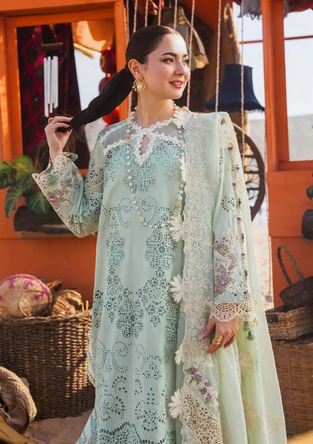 ELAF | HAI KUCH" FESTIVE LAWN 2024 | EHK-03A Mehrma