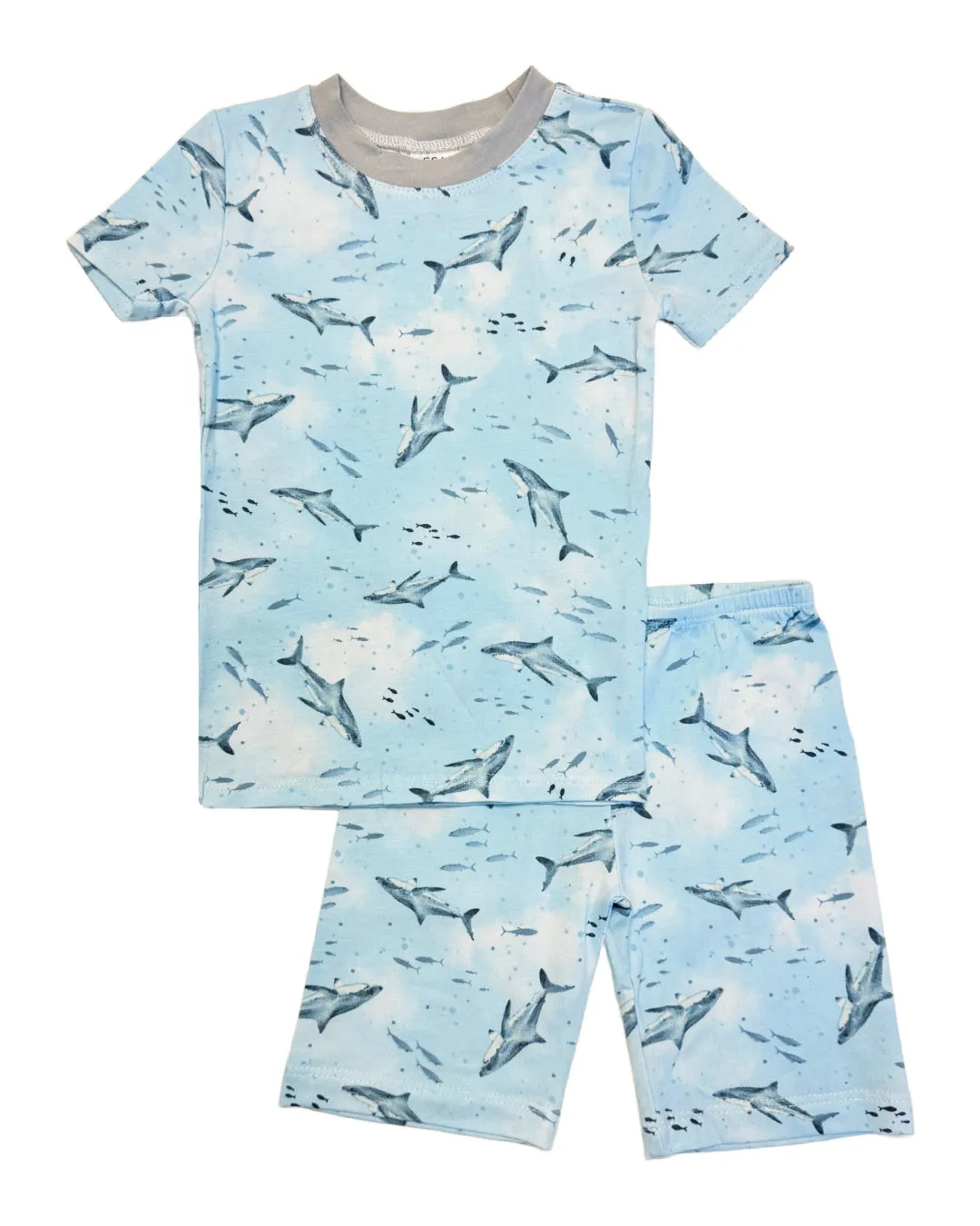 esme- Shark Short Sleeve Set
