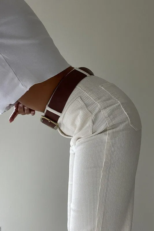Evelyn Corduroy Pants-FINAL SALE
