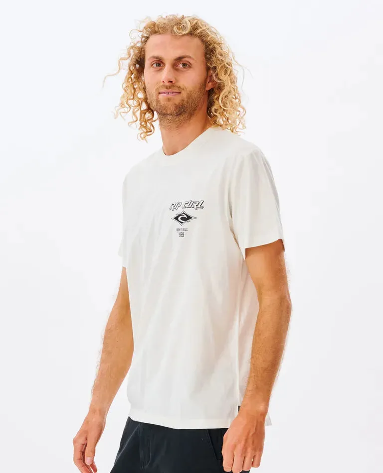 Fade Out Icon Tee - Bone