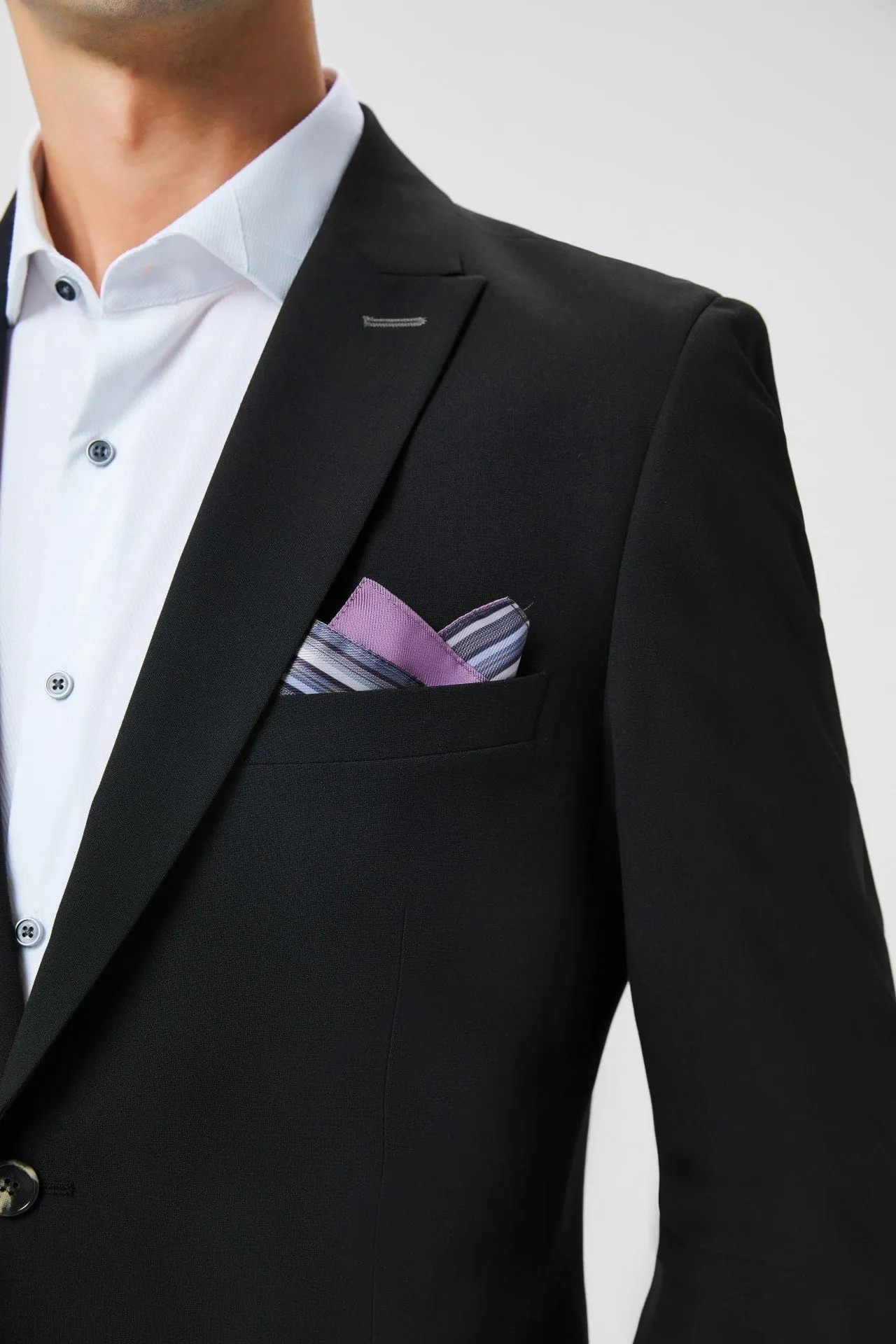 Felix Poly Rayon Spx Plain Weave Suit Blazer