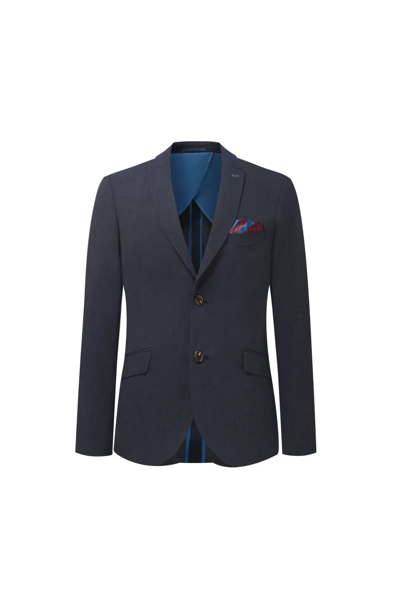 Felix Poly Rayon Spx Plain Weave Suit Blazer