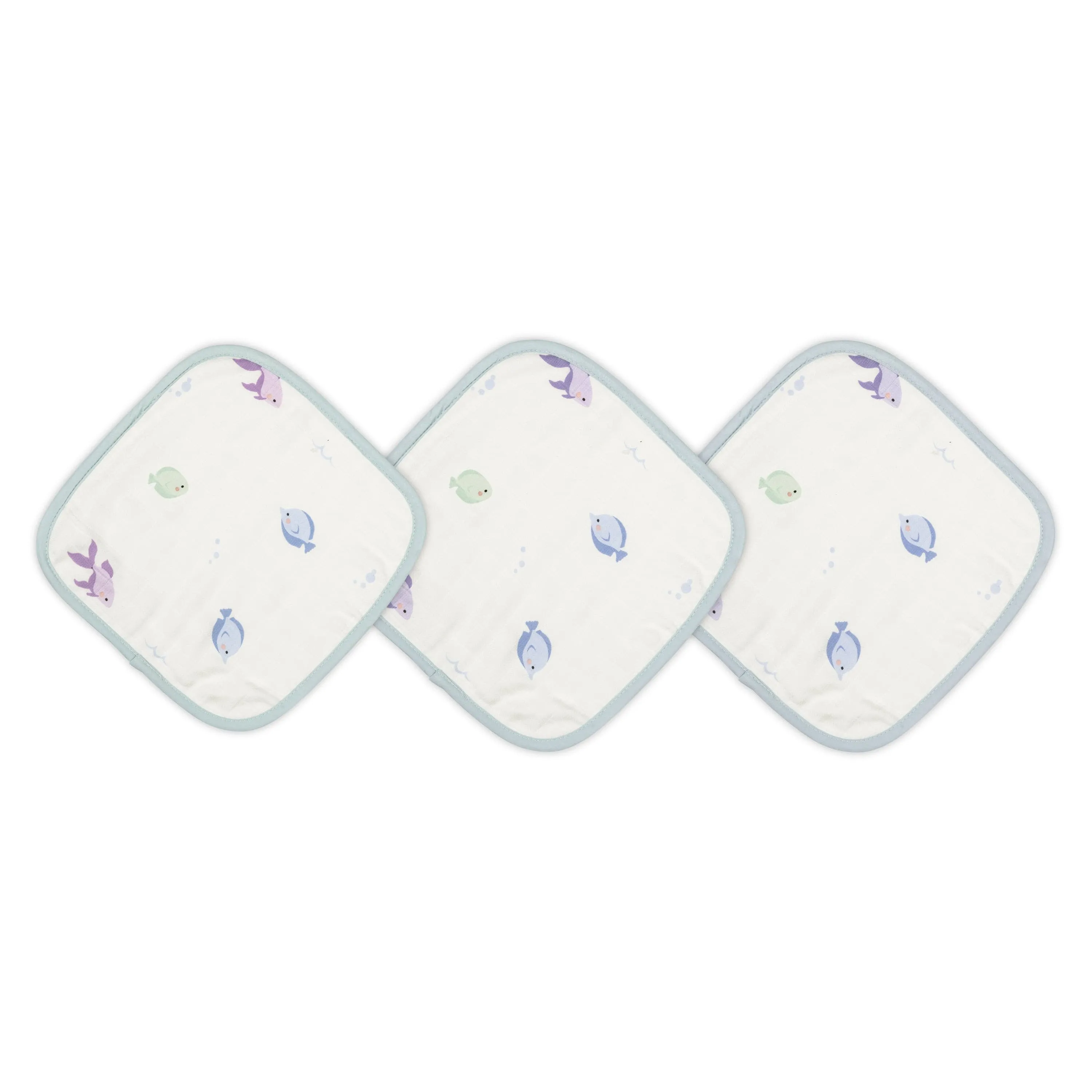 Fish Washcloth Set