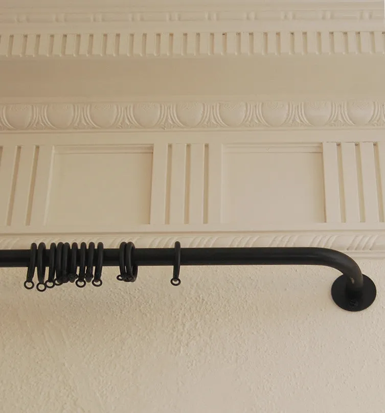 French Curved Iron Rod / Gold (Set)