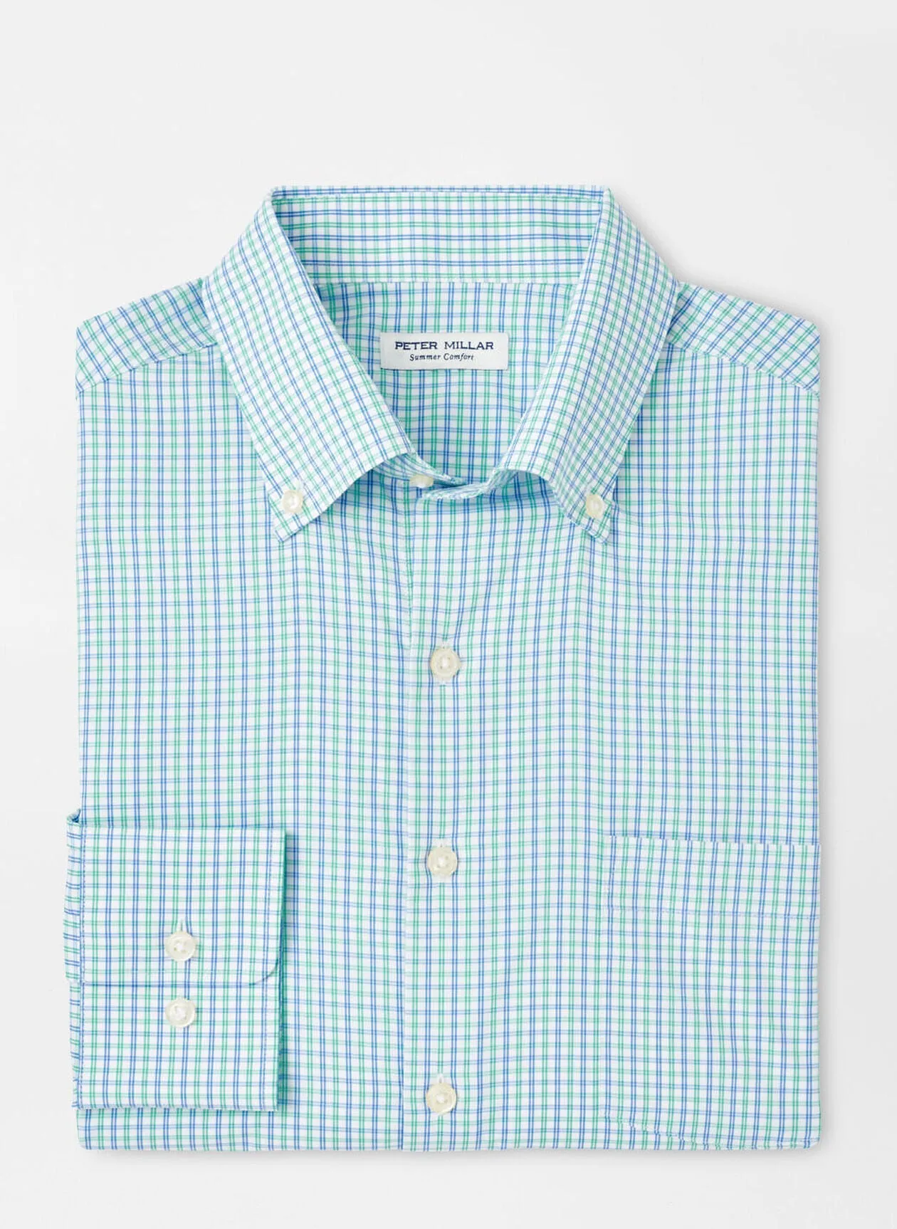 Hamilton Performance Twill Sport Shirt by Peter Millar - Meadow