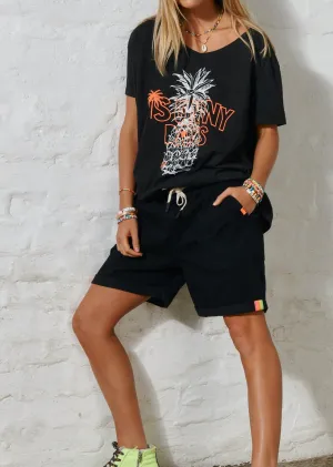 Hammill & Co - Black Cotton Shorts