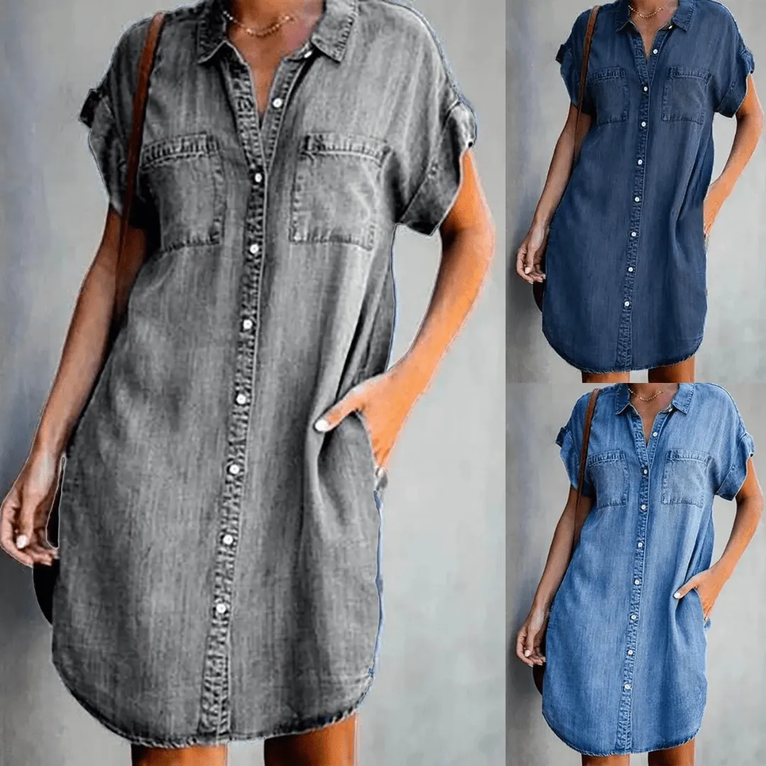 Havilah - Everyday Lightweight Woman's Shirt Dress