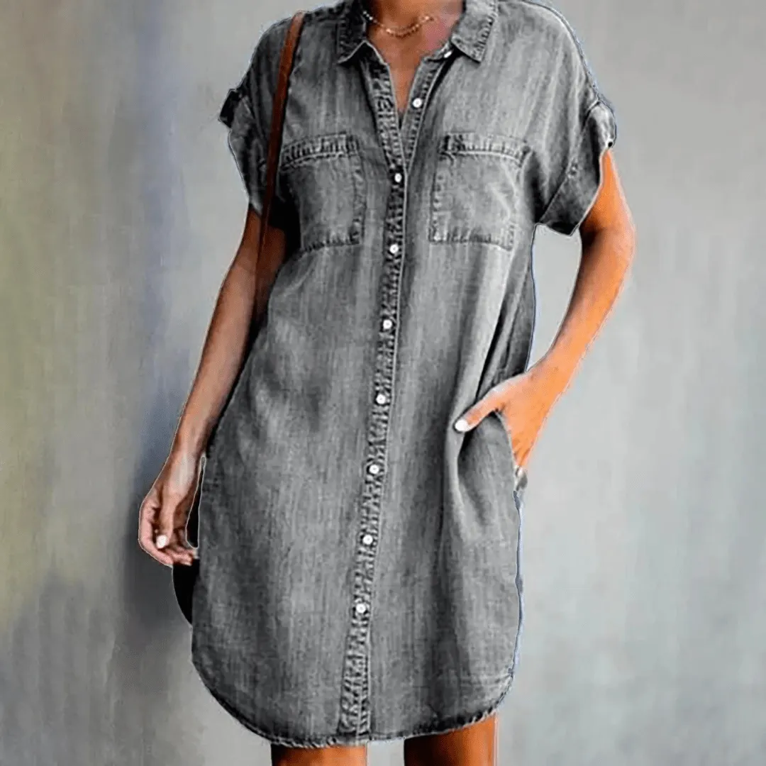 Havilah - Everyday Lightweight Woman's Shirt Dress