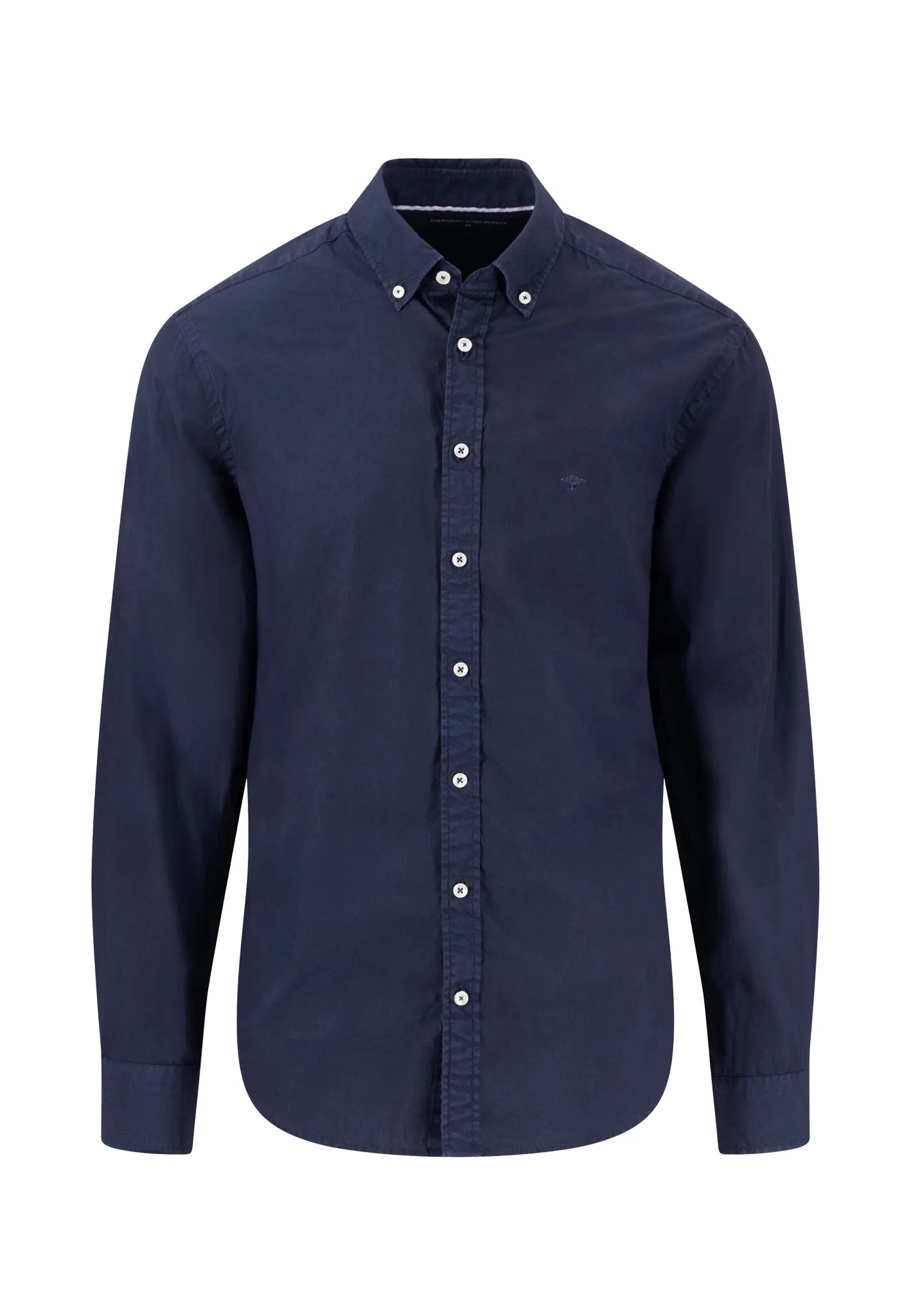 Hemd aus Baumwolle mit Button-Down-Kragen