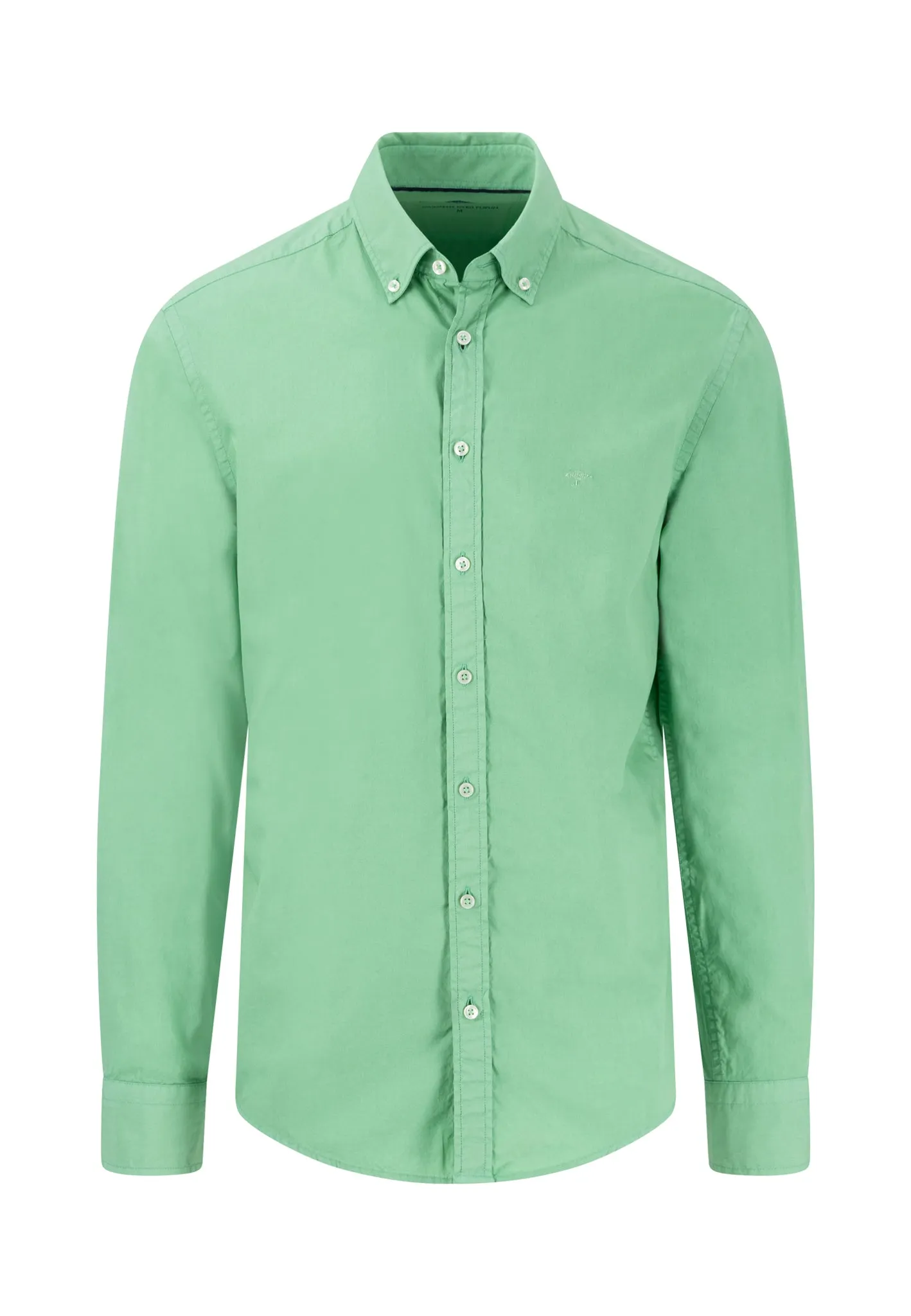 Hemd aus Baumwolle mit Button-Down-Kragen