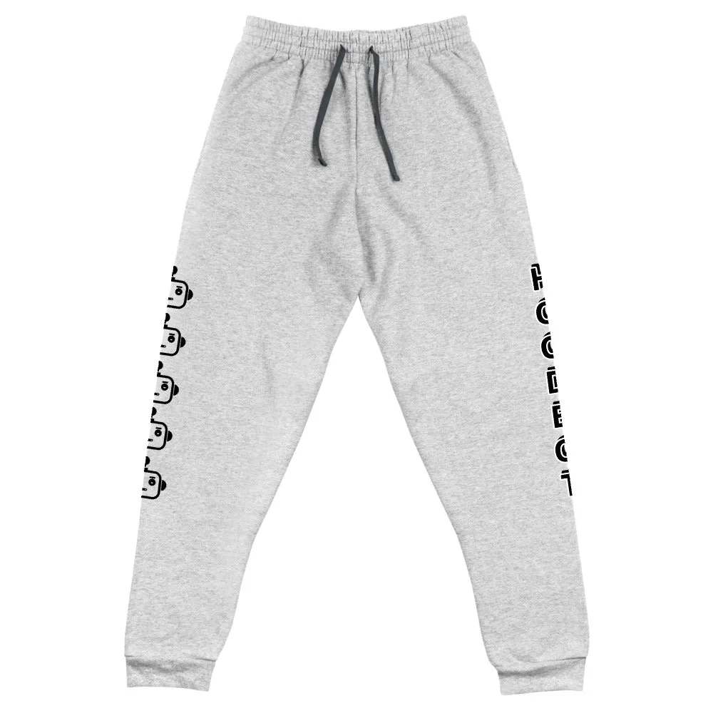 HOODBOT Robo (Sleigh) Gray Unisex Joggers