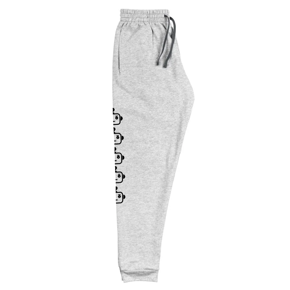 HOODBOT Robo (Sleigh) Gray Unisex Joggers