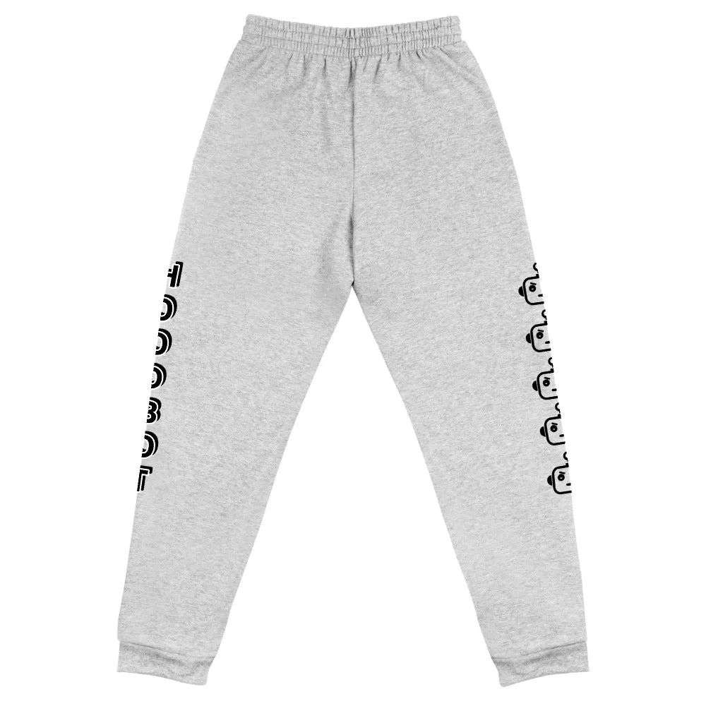 HOODBOT Robo (Sleigh) Gray Unisex Joggers