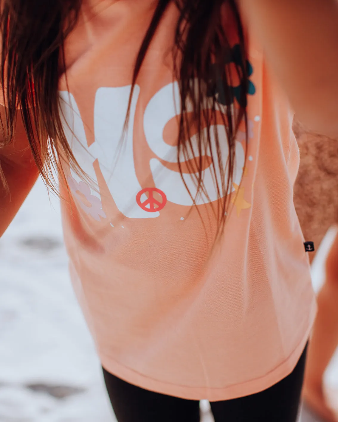 HS SS Tee - Peach