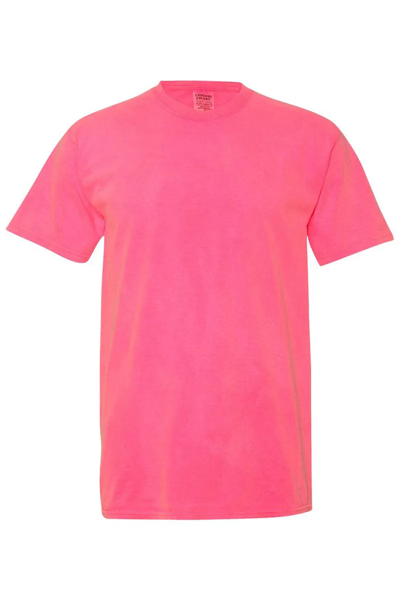 Iridescent Bow Pumpkin Comfort Colors Adult Ring-Spun Cotton Tee