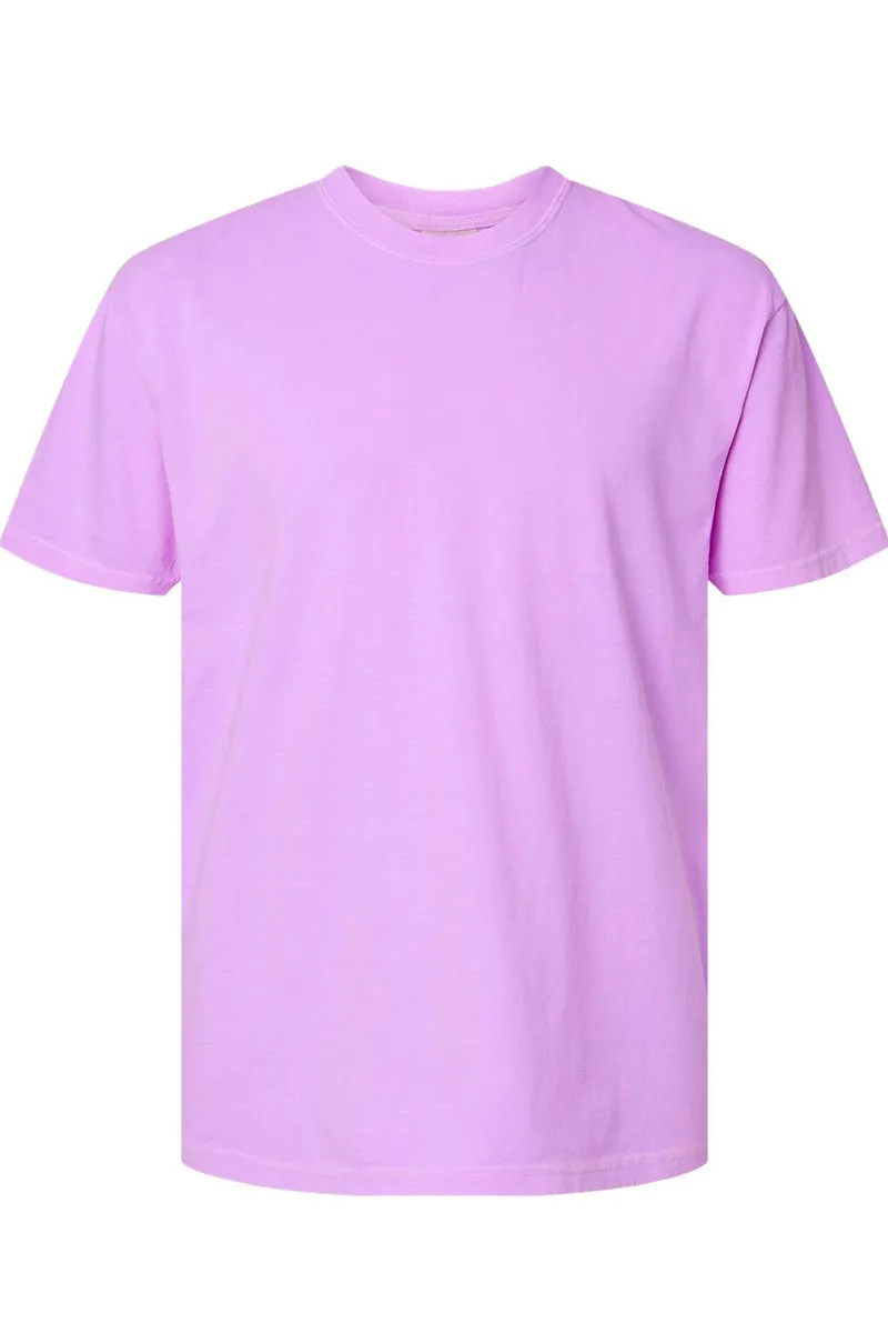 Iridescent Bow Pumpkin Comfort Colors Adult Ring-Spun Cotton Tee