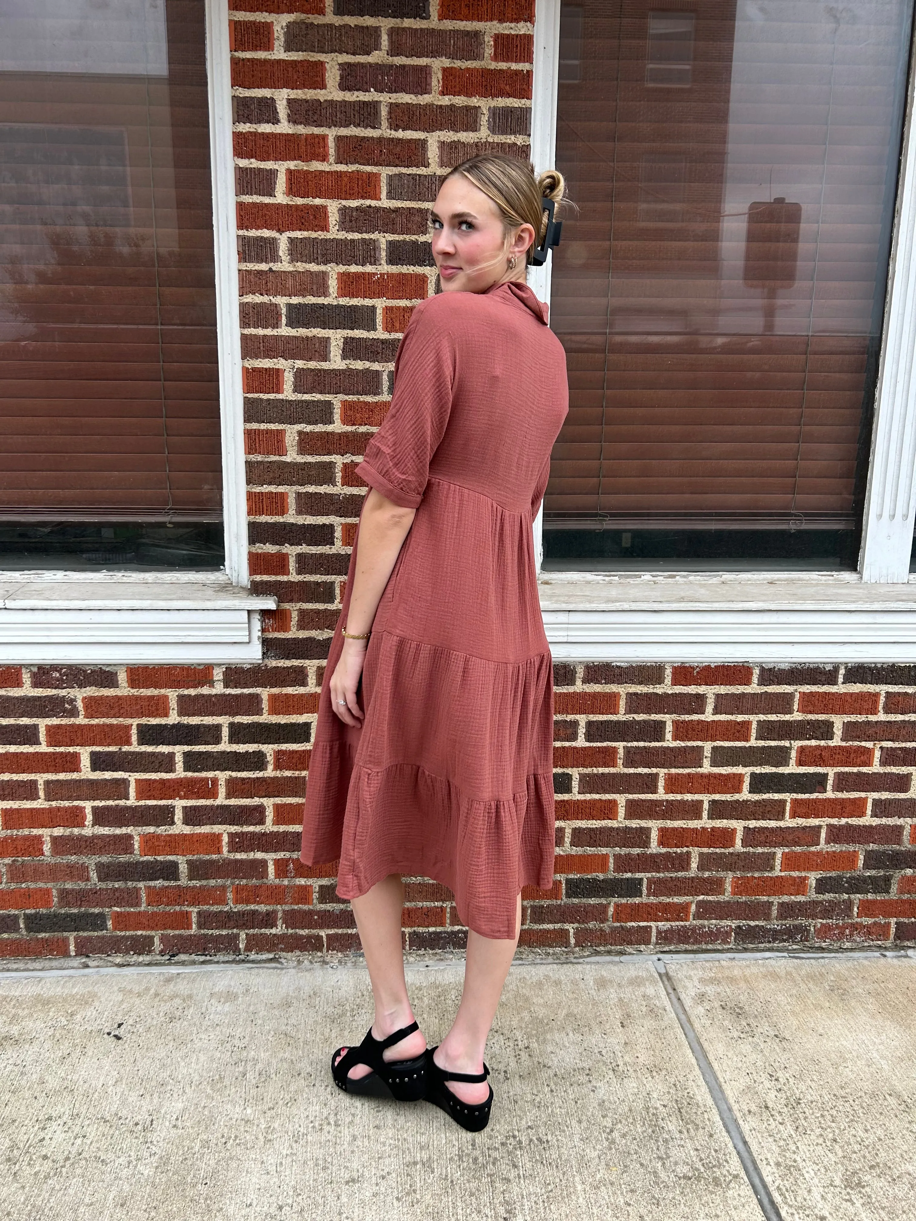 Isn’t It Poetic Dress: Astra Rust