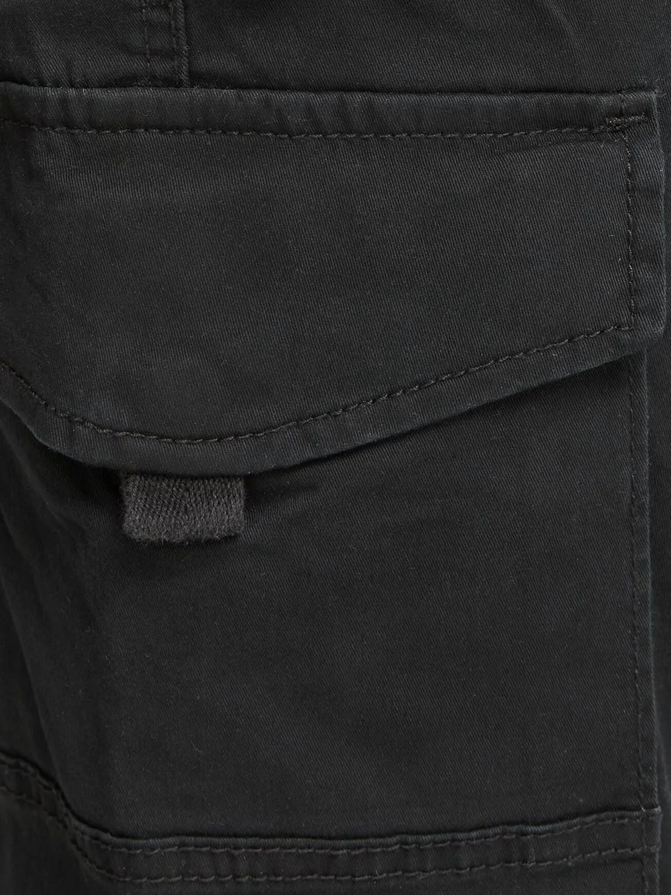 Jack Jones Paul Flake Cargo Pants Black