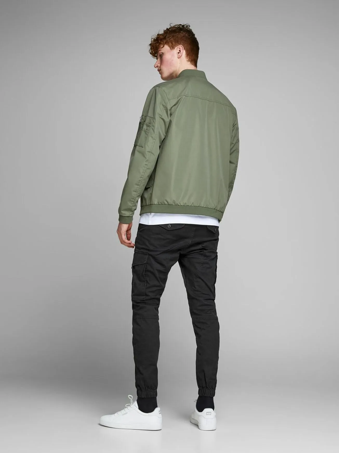 Jack Jones Paul Flake Cargo Pants Black