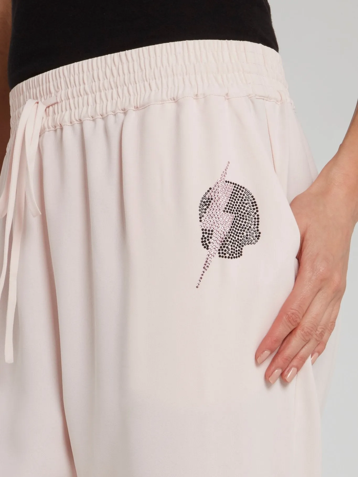 Jane Pink Studded Harem Pants