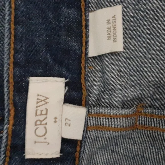 J.Crew Denim Cuffed Shorts in Medium Wash Size 27
