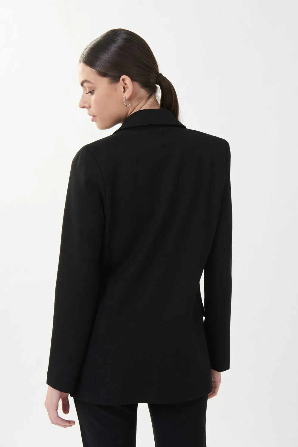 Joseph Ribkoff Black/Silver Blazer Style 223299