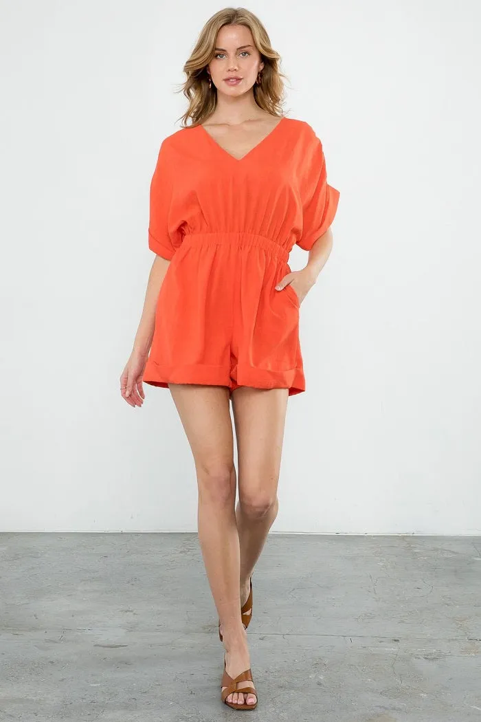 Jude V-Neck Romper