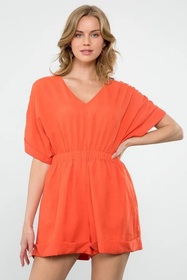 Jude V-Neck Romper
