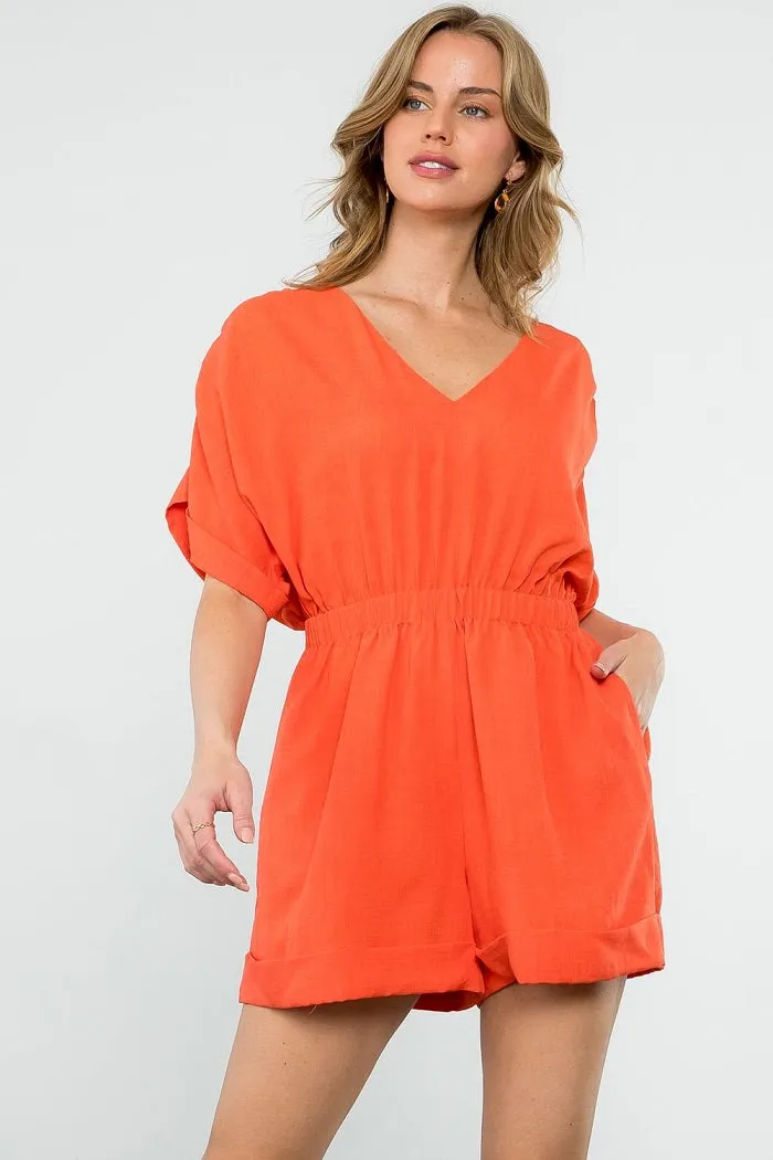 Jude V-Neck Romper