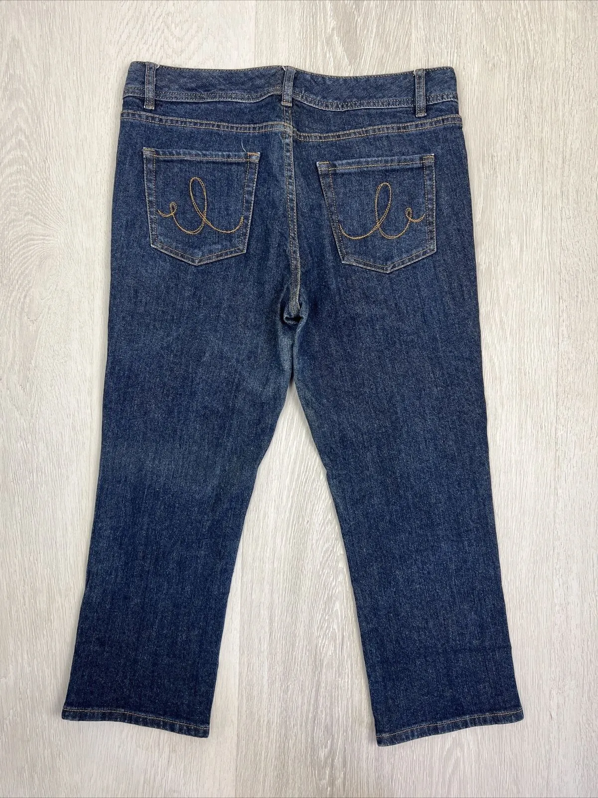 Just Jeans Denim Womens Cropped Capri Jeans Size 11