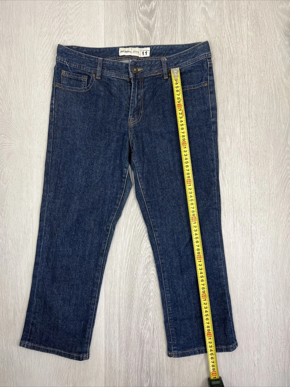 Just Jeans Denim Womens Cropped Capri Jeans Size 11
