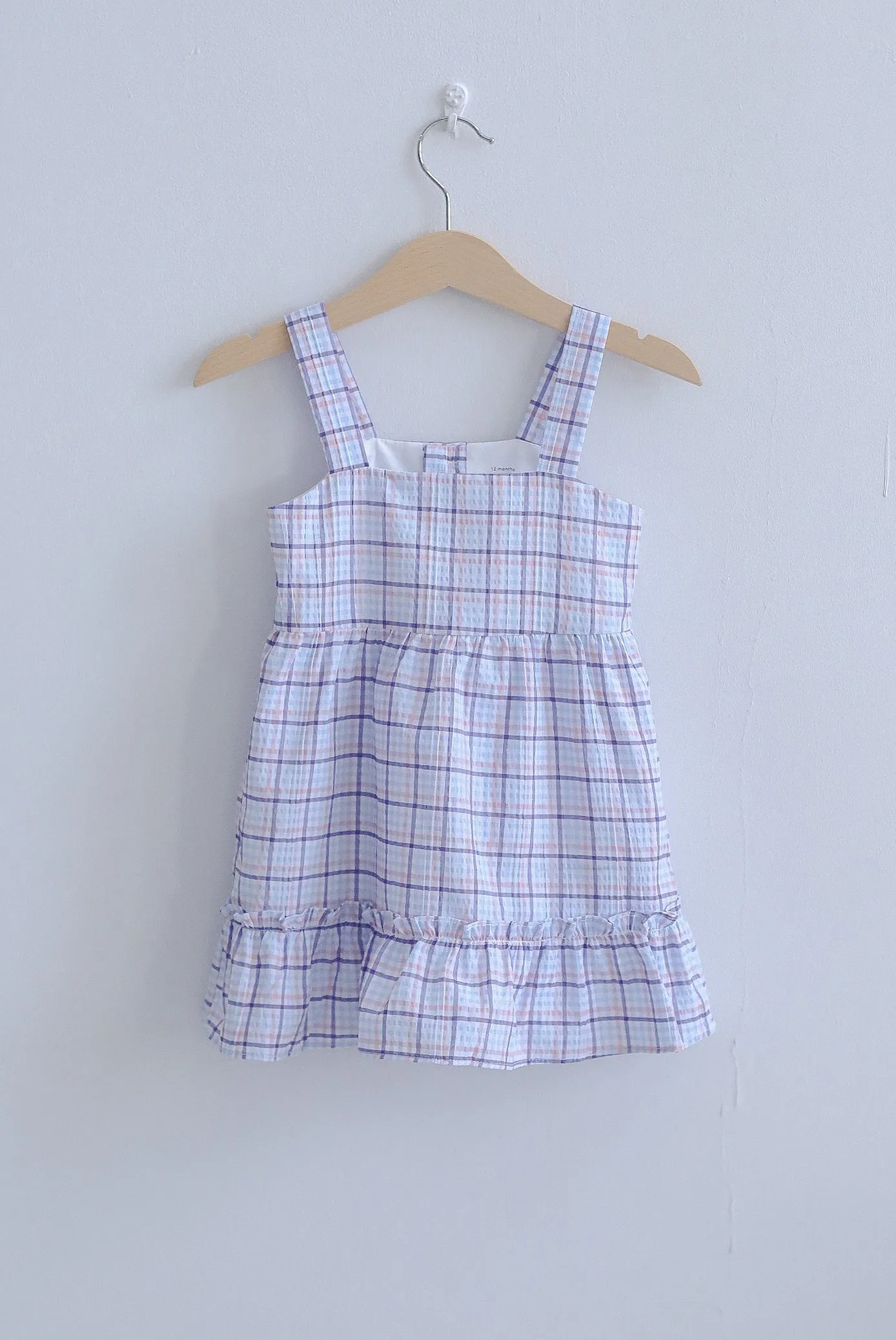 *Kids* TDC Shanelle Plaids Tiered Dress
