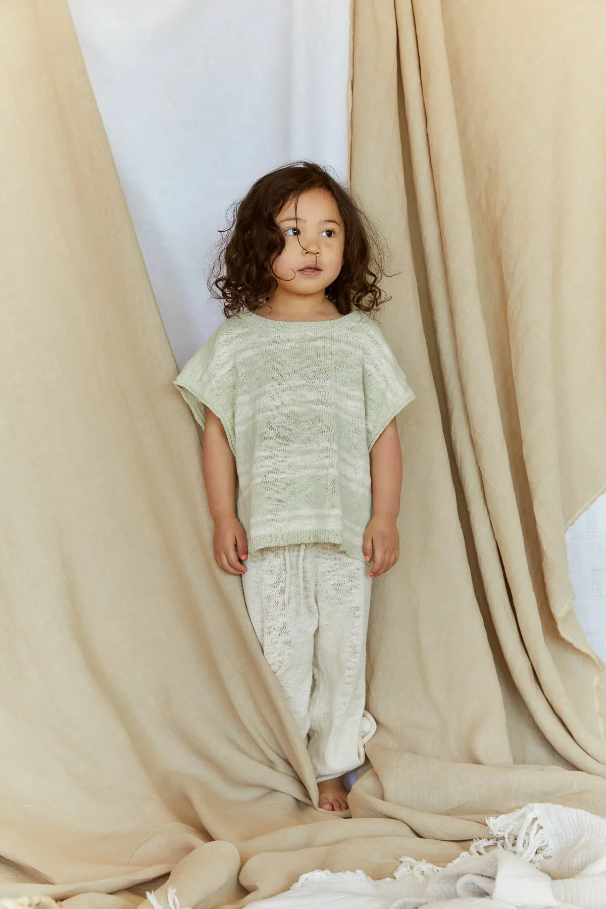 Kori Slub Cotton Culotte | Buttermilk