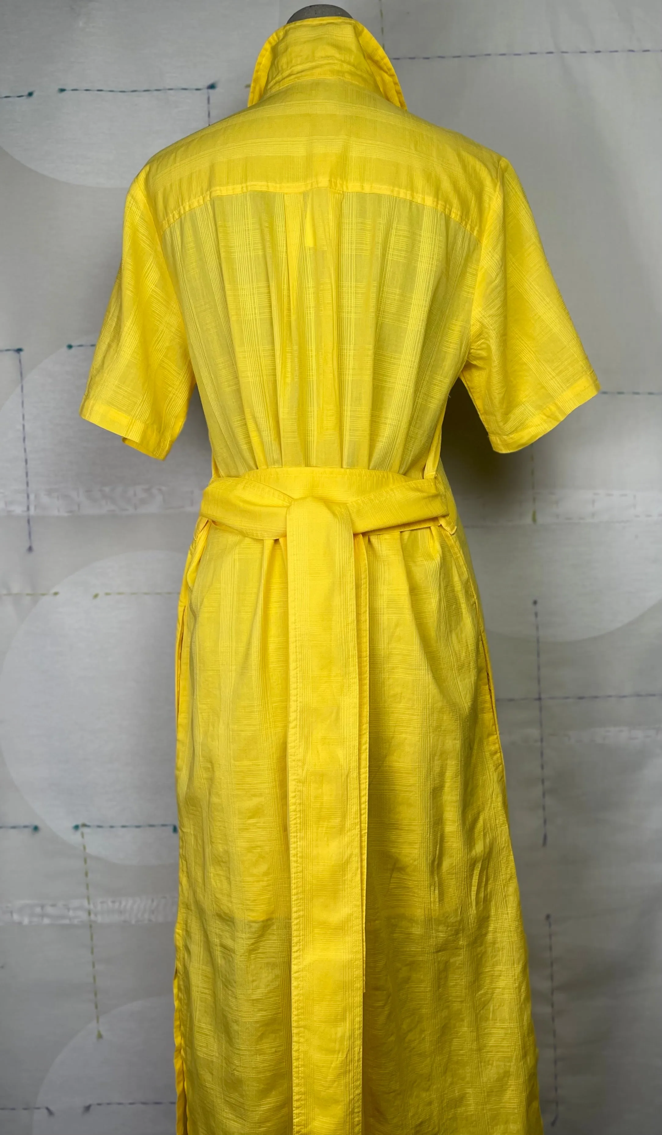 Lilla P.  ~  Belted Shirt Dress - Saffron