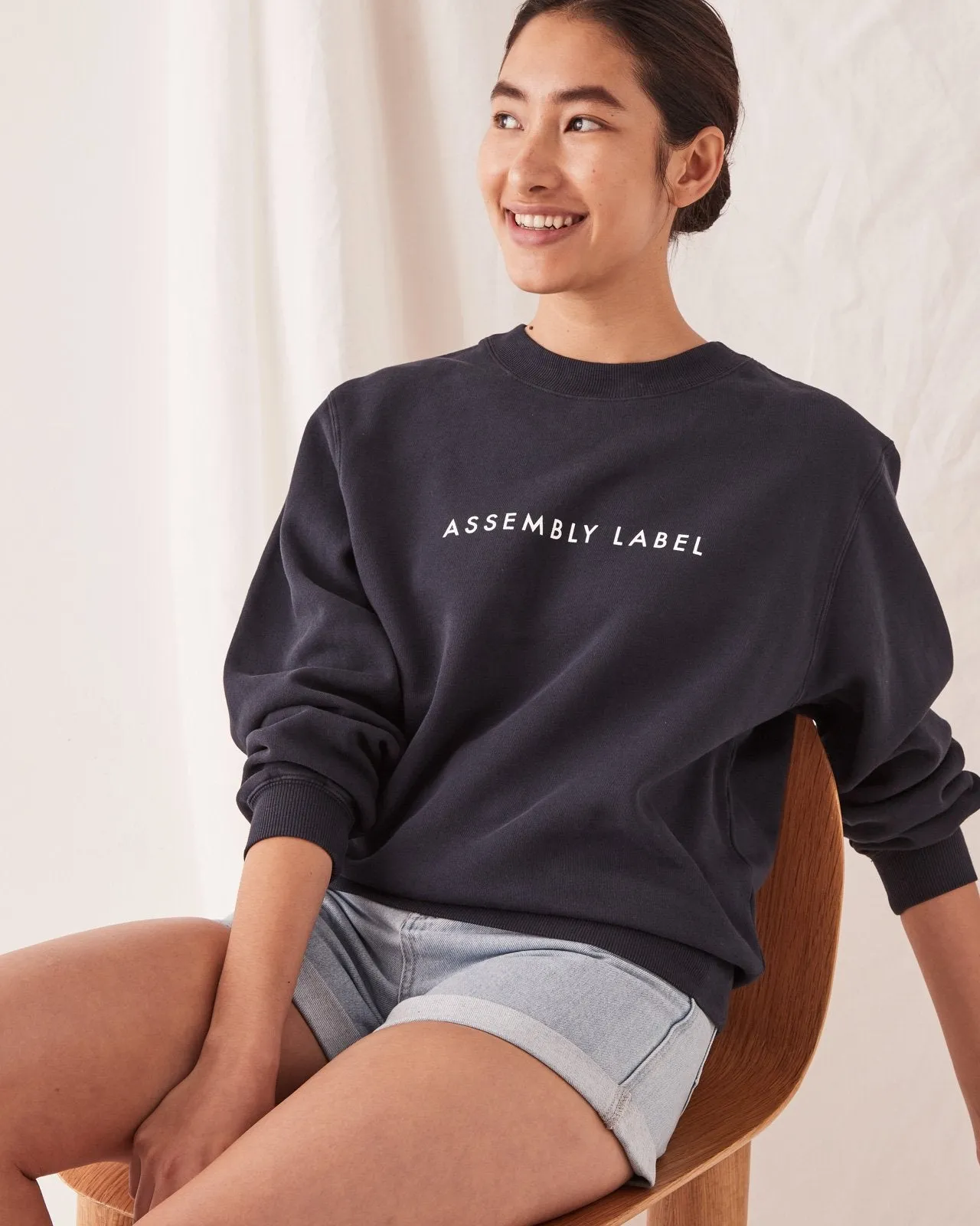 Logo Fleece True Navy