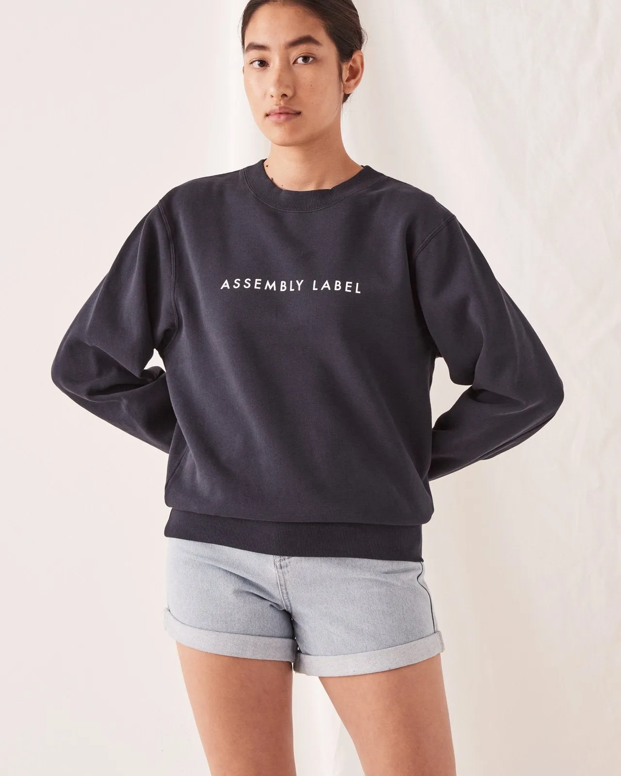 Logo Fleece True Navy