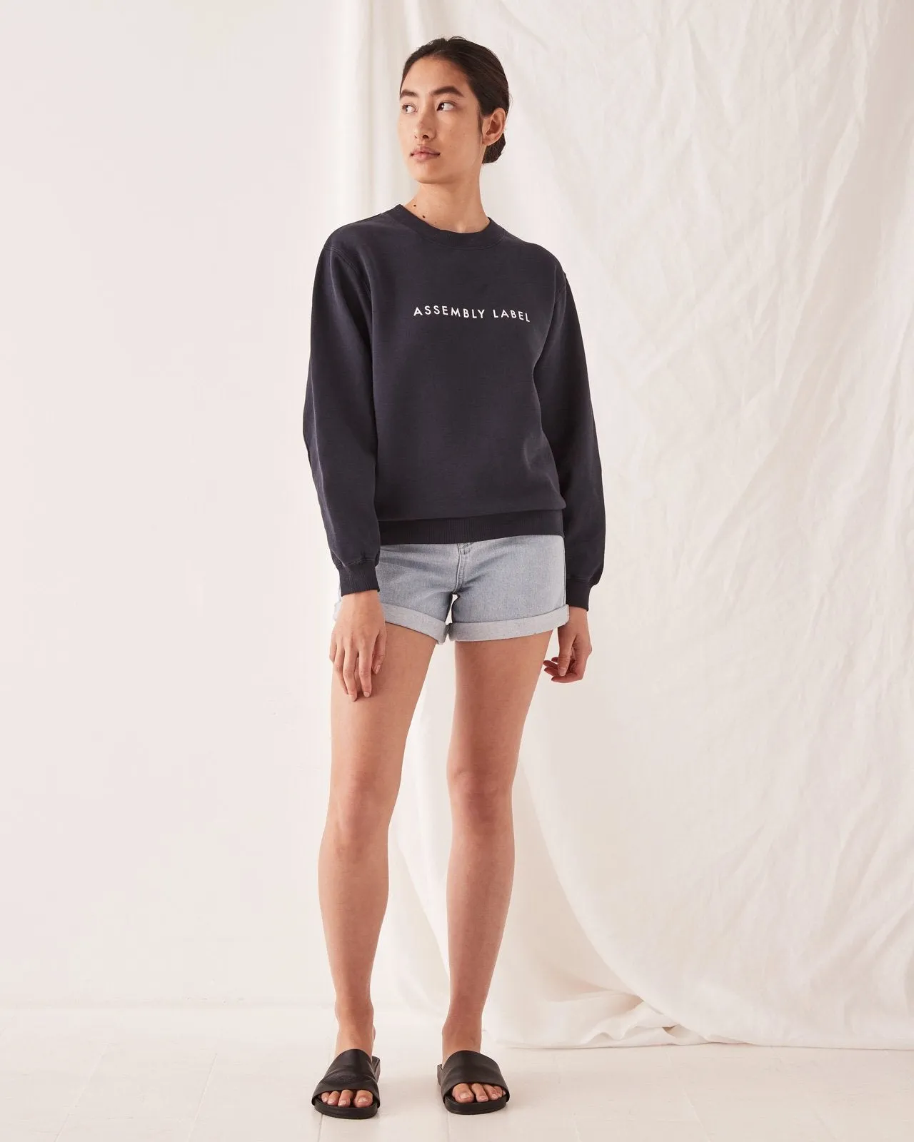 Logo Fleece True Navy