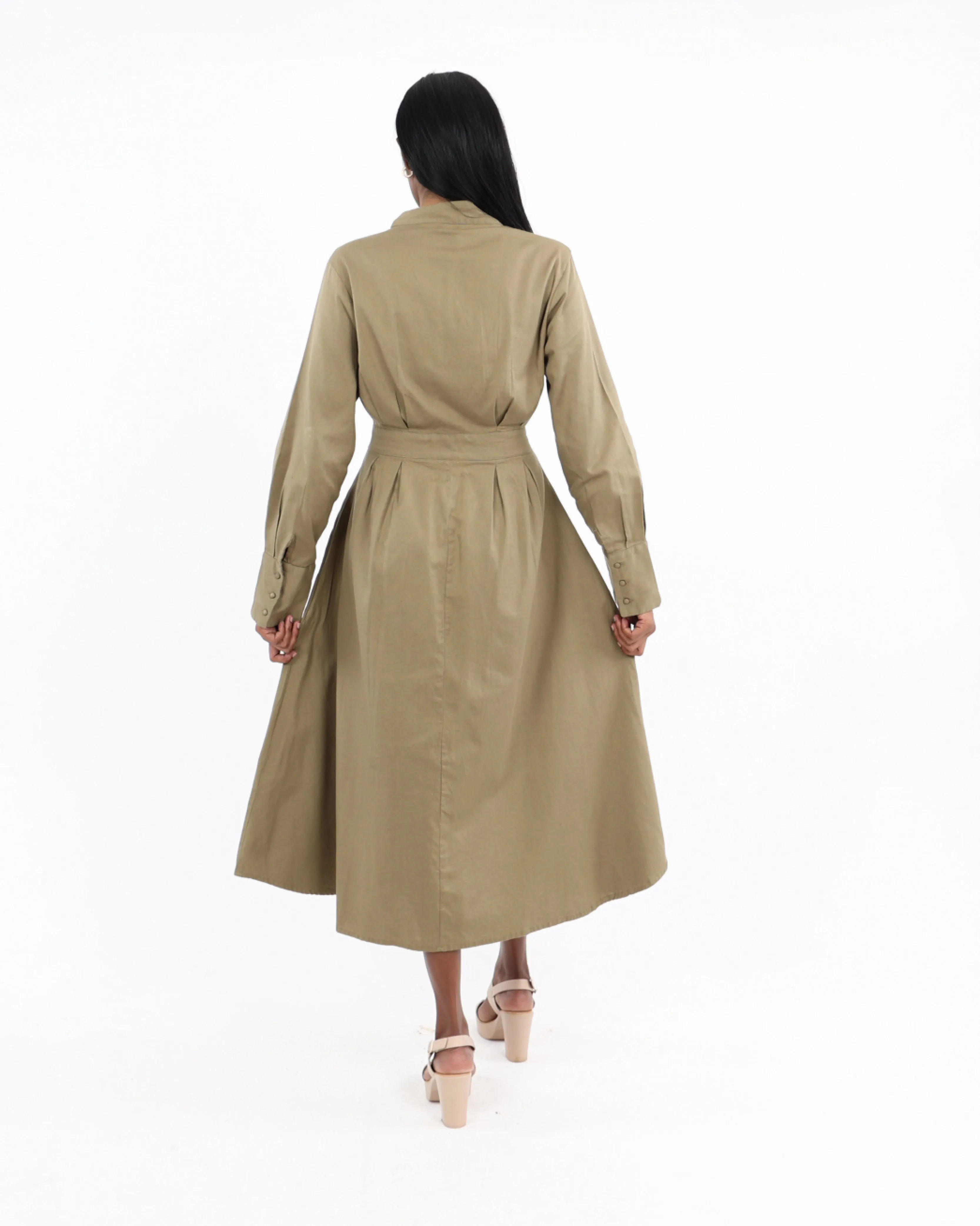 Long Sleeve Shirt Dress