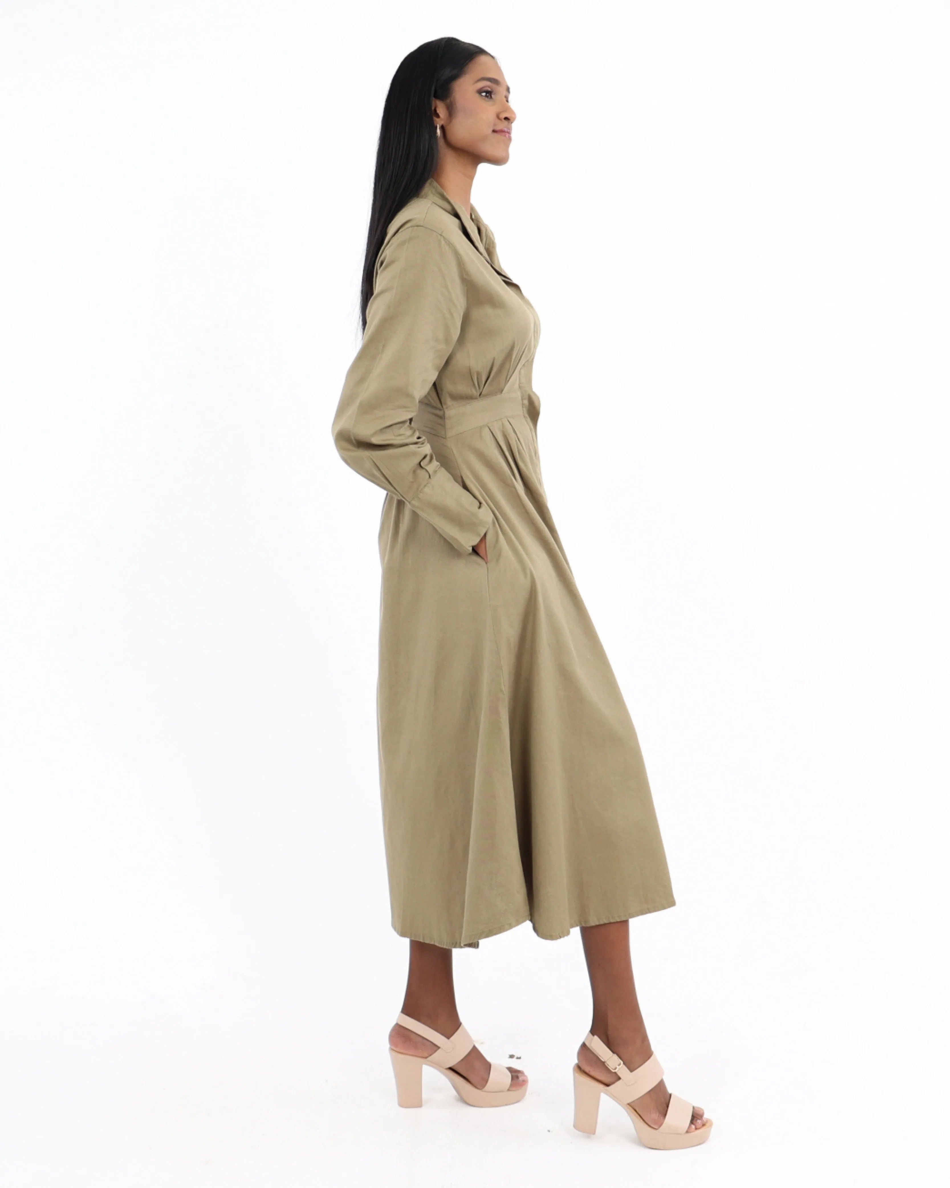 Long Sleeve Shirt Dress