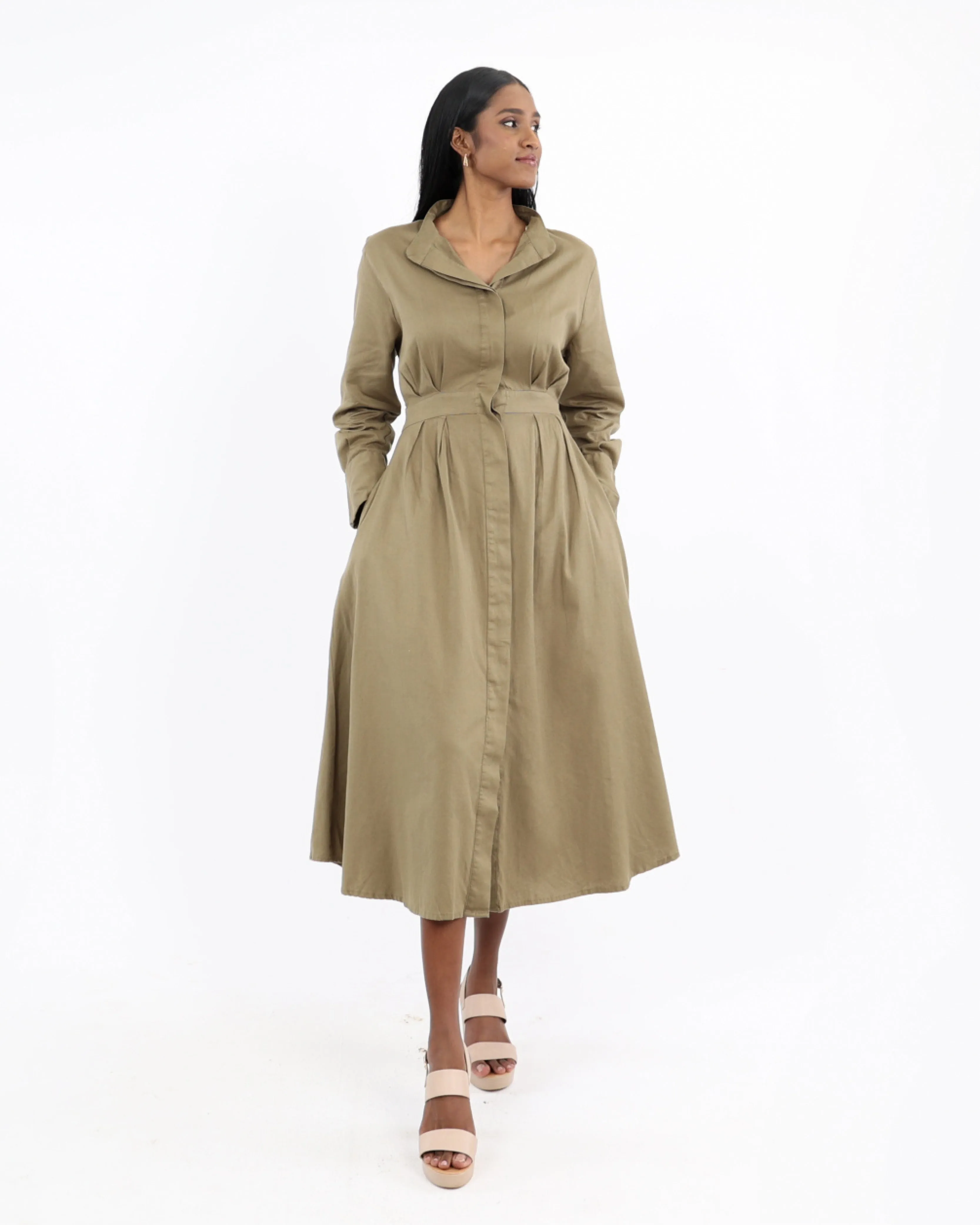 Long Sleeve Shirt Dress