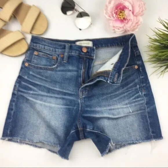 Madewell High Rise Denim Shorts 26