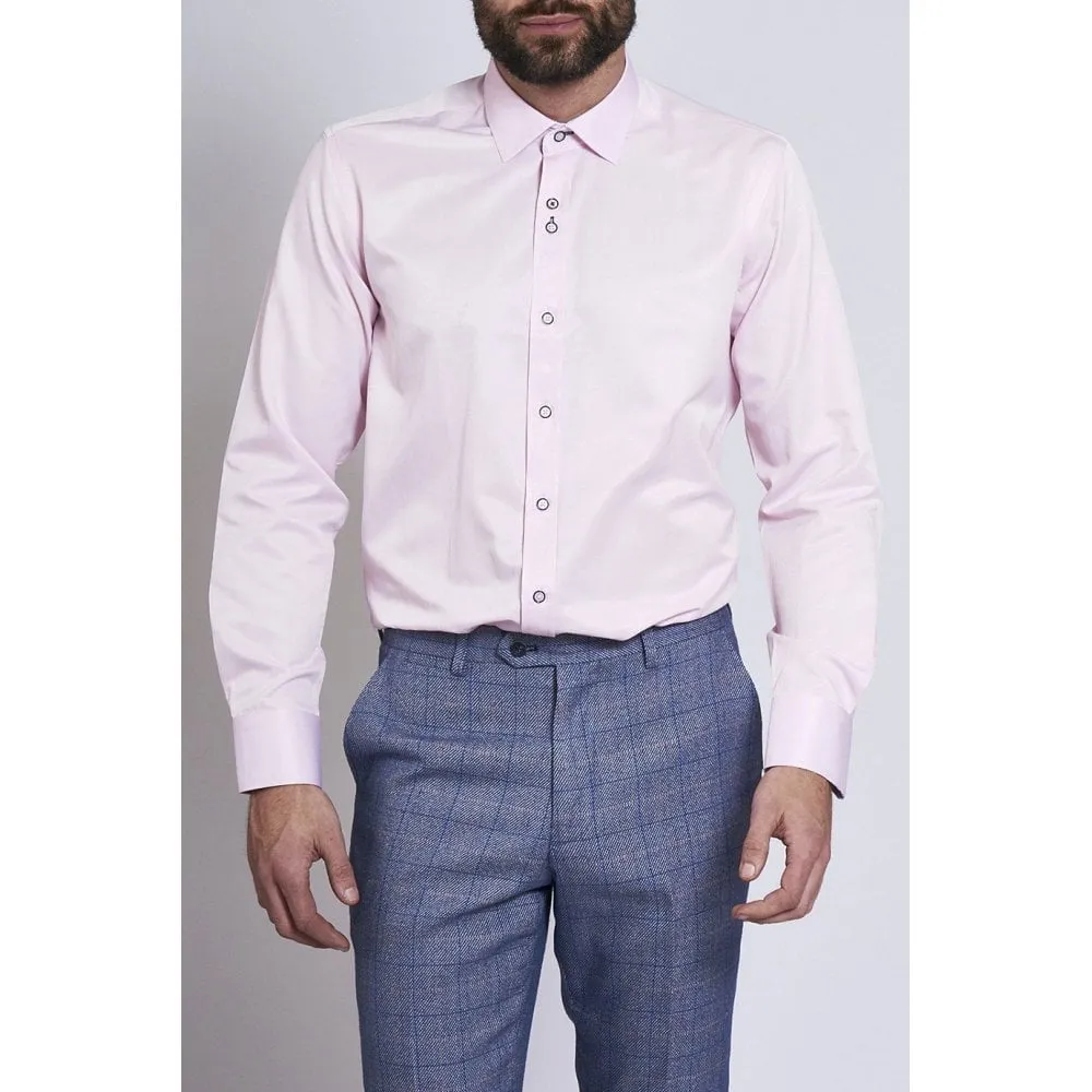 Marc Darcy Alfie Long Sleeve Shirt Pink