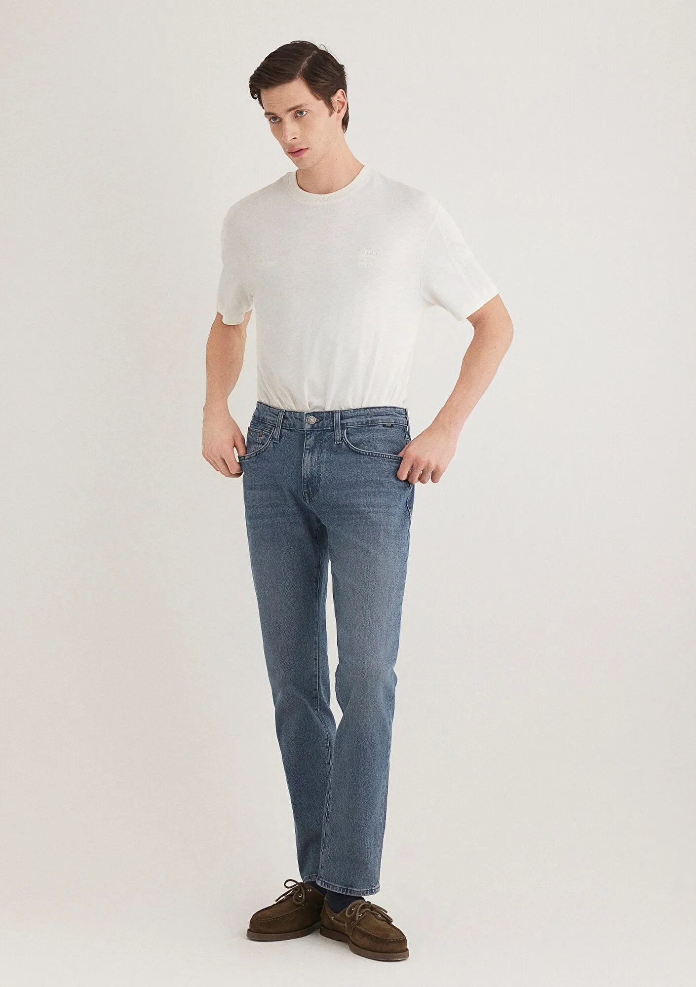 Marcus Smokey Blue Mavi Premium Jean Pants