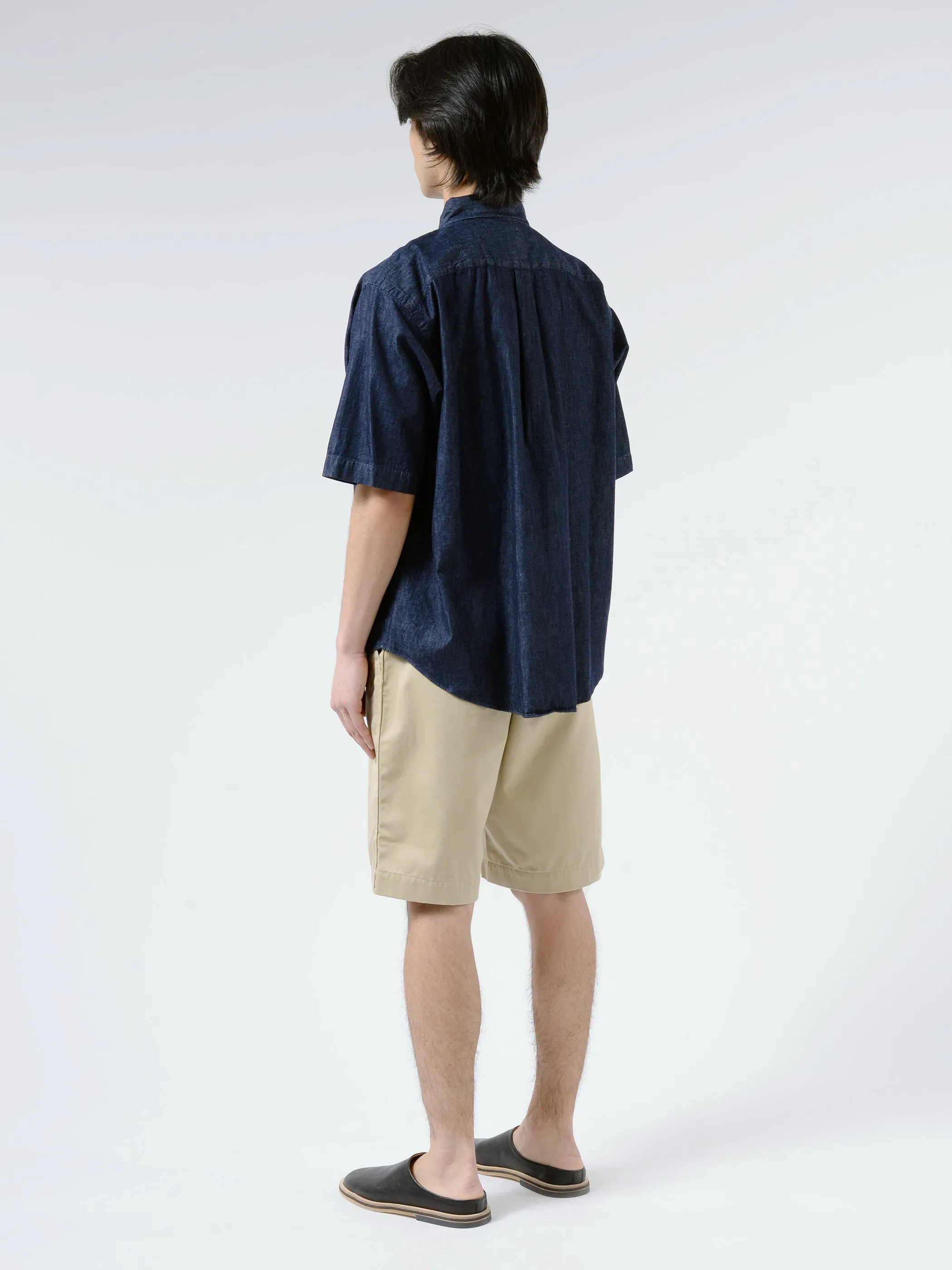 Men's Denim Dungaree B.D. S/S Shirt