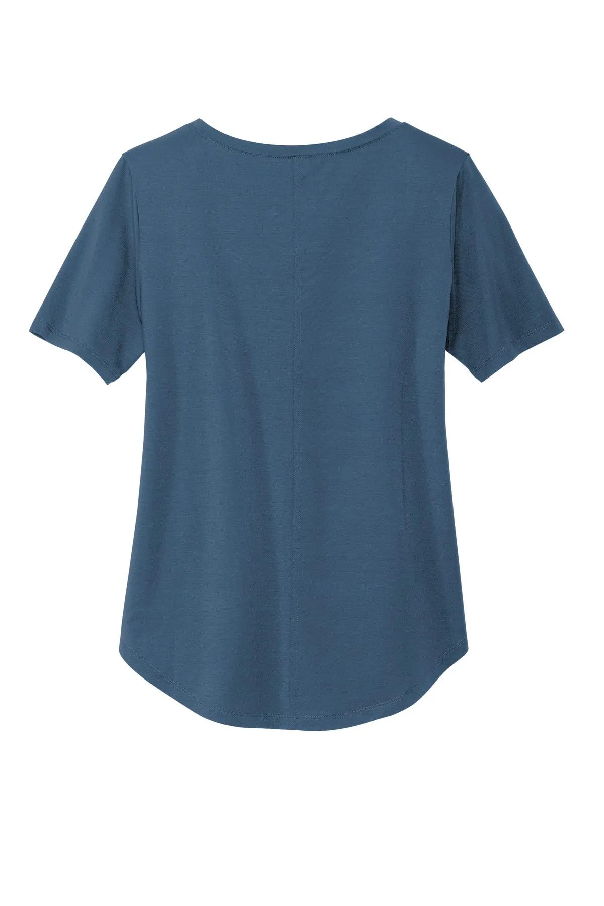 Mercer Mettle Women's Stretch Jersey Relaxed Scoop MM1017 Insignia Blue
