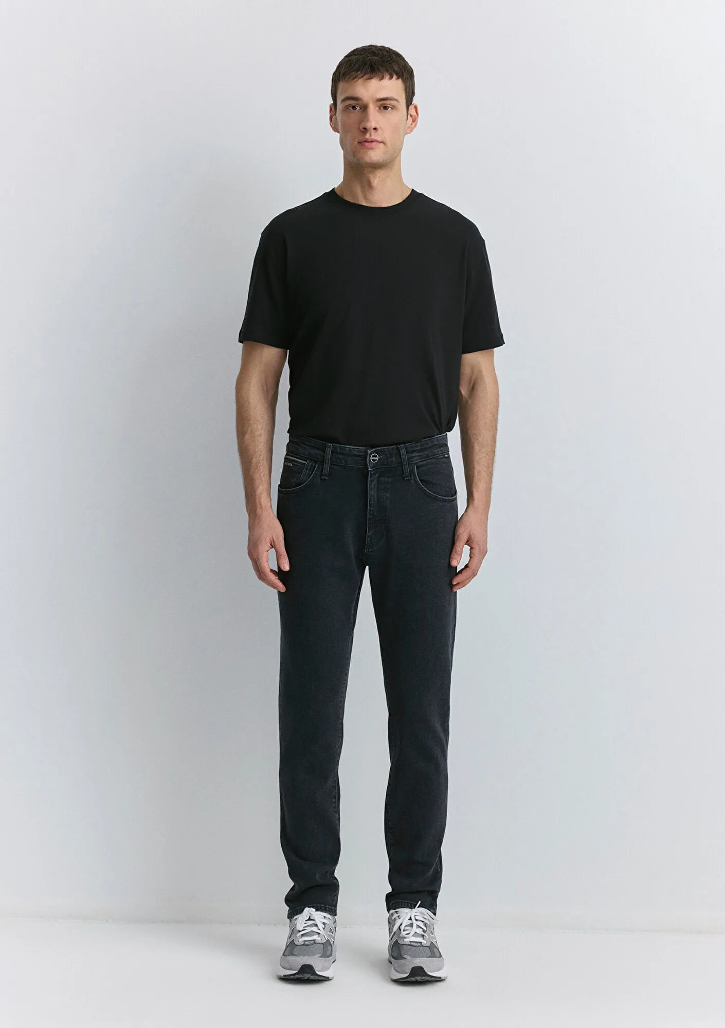 Milan Iron Grey Mavi Black Jean Pants